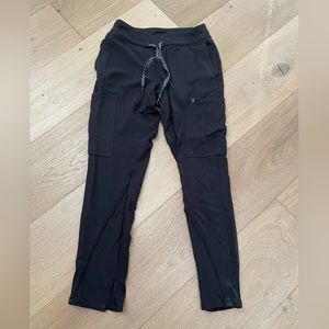 JAANUU skinny black scrub bottom